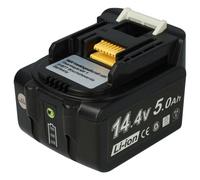 EXTENSILO Batterie compatible avec Makita BPT350Z, BSS500RFE, BSS500Z, BST110RFE, BST110, BST110Z outil électrique (5000 mAh, Li-ion, 14,4 V)
