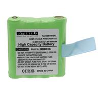 EXTENSILO Batterie compatible avec Motorola Talkabout TLKR 6, XT, XTB, XTK radio talkie-walkie (800mAh, 4,8V, NiMH)