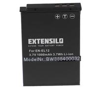 EXTENSILO Batterie Compatible avec Nikon Coolpix S1000pj