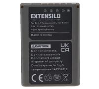 EXTENSILO Batterie Compatible avec Olympus Pen E-P5, F Appareil Photo (1140mAh, 7,6V, Li-ION)