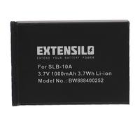 EXTENSILO Batterie compatible avec Samsung WB710, WB750, WB850, WB850F, WB800, WB800F appareil photo, reflex numérique (1000mAh, 3,7V, Li-ion)