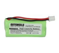 EXTENSILO Batterie Compatible avec Siemens Gigaset A245 WEIB, A260 Duo, A260 Trio, A260, A26, A265 téléphone Fixe sans Fil (850mAh, 2,4V, NiMH)
