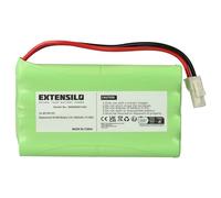 EXTENSILO Batterie Compatible avec Somfy Dexxo motorisation de Porte ou Portail (2000mAh, 9,6V, NiMH)