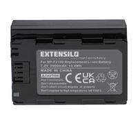EXTENSILO Batterie compatible avec Sony Alpha A7S III, A9R, A9S, A9, ILCE-6600, ILCE-6700, A7 V, A7R Mark 3 appareil photo (2000mAh, 7,2V, Li-ion)