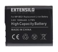 EXTENSILO Batterie compatible avec Sony Cybershot DSC-HX30V, DSC-HX5, DSC-HX7, DSC-HX5B, DSC-HX5V, DSC-HX5V/B appareil photo (1020mAh, 3,6V, Li-ion)
