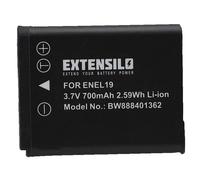 EXTENSILO Batterie compatible avec Sony Cybershot DSC-RX0 Ultra appareil photo, reflex numérique (700mAh, 3,7V, Li-ion)