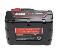 EXTENSILO Batterie compatible avec Würth Master H 28-MA outil électrique aspirateur (5000 mAh, Li-ion, 28 V)