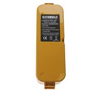 EXTENSILO Batterie remplacement pour 11700, 17373, APS 4905, NC-3493-919 pour aspirateur (4500mAh, 14,4V, NiMH, jaune)