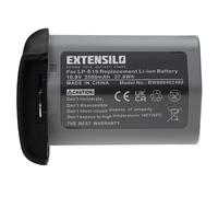 EXTENSILO Batterie remplacement pour Canon LP-E19 pour appareil photo, reflex numérique (3500mAh, 10,8V, Li-ion)