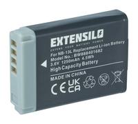 EXTENSILO Batterie Remplacement pour Canon NB-13L pour Appareil Photo (1250mAh, 3,6V, Li-ION)