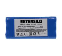 EXTENSILO Batterie remplacement pour Dirt Devil R1-L051B, 0607004, 0610014, 0606004, 0611004, 0612014 pour aspirateur (2500mAh,