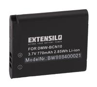 EXTENSILO Batterie remplacement pour Leica BP-DC14, BP-DC14E pour appareil photo (770mAh, 3,7V, Li-ion)