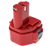 EXTENSILO Batterie remplacement pour Makita 193059-5, 193100-4, 193138-9, 193157-5, 193969-6, 193981-6 pour outil électrique (3300 mAh, NiMH, 12 V)