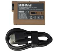 EXTENSILO Batterie remplacement pour Nikon EN-EL15, EN-EL15A, EN-EL15b, EN-EL15c pour appareil photo (2250mAh, 7,2V, Li-ion), puce d'information, USB