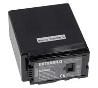 EXTENSILO Batterie Remplacement pour Panasonic VW-VBG6 | VW-VBG6PPK, VW-VBG6-K, VW-VBG6GK pour appareil photo (7800mAh, 7,2V, Li-ion)