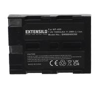 EXTENSILO Batterie remplacement pour Sigma BP-21 pour appareil photo (1600mAh, 7,4V, Li-ion)