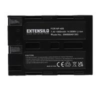 EXTENSILO Batterie remplacement pour Sigma BP-21 pour appareil photo, reflex numérique (1900mAh, 7,4V, Li-ion, noir)