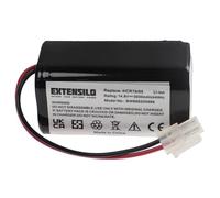 EXTENSILO Batterie remplacement pour Silvercrest 305857 pour robot électroménager (3000mAh, 14,8V, Li-ion)