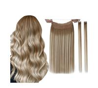 Extension a Clip Cheveux Clip dans les extensions de cheveux de vrais cheveux humains, extensions de cheveux humains naturels doux faits à la main for les femmes, clip de cheveux humains longs et raid