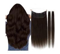 Extension a Clip Cheveux Clip dans les extensions de cheveux de vrais cheveux humains, extensions de cheveux humains naturels doux faits à la main for les femmes, clip de cheveux humains longs et raid