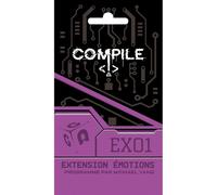Extension ASMODEE Compile Émotions 3 protocoles 18 cartes Noir
