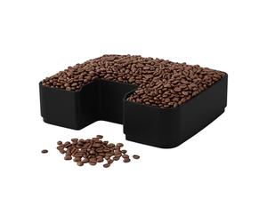 Extension bac à grain pour machine à café compatible avec Philips séries et LatteGo 800, 1200, 2200, 2300, 3200, 4300, 4400, 5400, 5500 (≈ 500 g (17,63 oz))