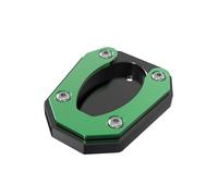 Extension Béquille Coussin D'agrandissement De Pied De Support Latéral Moto Pour Ninja 500 Z500 Pour Ninja500 Z 500 SE 2024 2025 Coussin Béquille Moto(VERT)