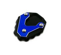 Extension Béquille Latérale Élargie pour Moto pour pour CBR650F CL500 300 Silver Wing GT 400 600 2001-2017 Support De Béquille Latérale Élargi Béquille Agrandir Pad(Bleu3)