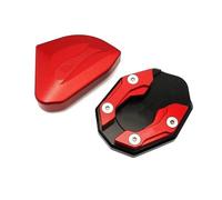 Extension Béquille Latérale Moto Pour ADV150 ADV160 PCX160/150/125 ADV 150 160 PCX Coussin d'extension béquille latérale(1 ensemble rouge)