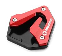 Extension Béquille Latérale Moto Pour HONDA CRF1000L Pour Africa Twin Adventure Sports 2016-2023 Auxiliaire(A-LOGO RED)