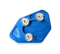 Extension Béquille Latérale pour Moto pour BMW F800R, F800S, F800ST, F800GT Sport Support De Béquille Extensible, Plaque D'extension Et Coussinets Béquille Agrandir Pad(Bleu2)