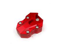 Extension béquille Moto pour BMW Support latéral agrandisseur avec Remplacement de Suspension à réglage adaptatif la Hauteur(Rouge)