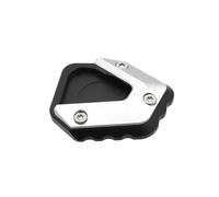 Extension Béquille Moto Pour CFMOTO 700MT 650MT Accessoires D'agrandissement Support Latéral En Aluminium Auxiliaire(Silver NO LOGO)