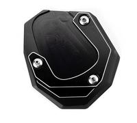 Extension Béquille Moto Support Latéral Coussinet D'agrandissement Pour BMW K1600B K1600GT K1600 GTL 2017 - 2023 CNC Support guidon(Noir)