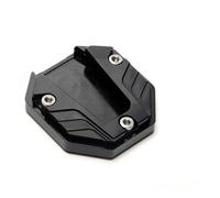 Extension béquille universelle pour Scooter, vélo, 1 pièce, Extension pied latéral, plaque Support antidérapante Béquille lève arrière(Black)