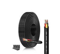 Extension Cable 8 Metres 20 AWG 3x0.5mm²UL2464 Tinned Copper WireVoltage 5V/12V/24V/300VFor LED Lighting,Auto and Boat Projects