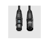 UGREEN Câble XLR Câble Microphone Mâle vers Femelle Compatible avec Microphone Table de Mixage Enceinte Caméra Amplificateur Alimentation Fantôme Hautparleur Mélangeur Console Sonorisation (10M)