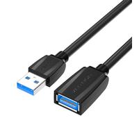 Extension Cable Usb 3.0, Male Usb To Female Usb, Vention 1.5m (black)