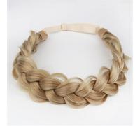 Extension Cheveux Naturel Bandeau élastique tressé à la main en synthétique de qualité supérieure et réglable for cheveux, accessoire de coiffure tendance for femmes(Color3)