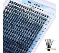 Extension Cils Bouquet 280PCS Cluster Individuels Naturel Faux-cils DIY à la Maison 50D 0.07mm C Curl 8-16mix Grappe de greffage Extension Cils soie Prefait Gemerry Cils（50D-0.07C-8-16mix）