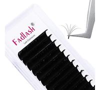 Extension Cils Easy Fan Lashes 0.07-D Curl 17mm Extension de Cils Soie Volume Russe Professionnel Easy Fanning Lash Cils Bouquet Auto-Festonnés FADLASH(0.07-D-17)