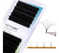 Extension Cils Volume Russe C Curl 0,10 mm 8-14 mm Mix Bouquet de Cils 3D 4D 5D 6D 8D 10D Cils Soie Individuels Eyelash Extensions de GEMERRY (0.10-c curl-mix 8-14mm)