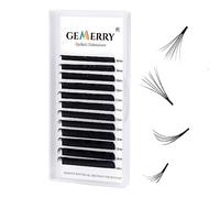 Extension Cils Volume Russe D Curl 0,05 mm 8-14 mm Mixte Bouquet de Cils Easy Fan Cils en Soie Individuels Cils Extension de Cils Professionnel de GEMERRY (0.05-d curl-mix 8-14mm)