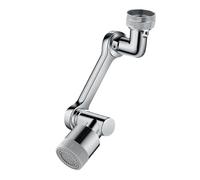 Extension d'aérateur de robinet d'évier, aérateur rotatif de robinet - 1440 degrés, grand angle rotatif, rallonge rotative multifonctionnelle, 2 modes d'eau et lavage du visage