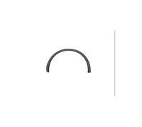 Extension d'aile arrière droite noire Volkswagen Tiguan 2 phase 1 2016-2020 - 5NA854819J9B9