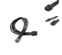 Extension d'alimentation PCI-E 8 broches Mâle 6+2 40cm