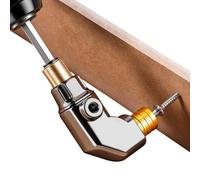 Extension d'angle droit - Heavy-Duty Zinc Alloy Adapter | Engineered With A Thickened Zinc Alloy Shell And Hardened Steel Gears to Withstand High couple from Power Drills.