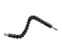 Extension d'angle Flexible pour Perceuse à Main Ordinaire et Perceuse Electrique 290mm Adaptateur de Douille de 1/4 pouces