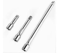 Extension de 1/2 Pouce: 3 Pièces Clé à Douille (3, 5, 10 Pouces), Jeu d'extension pour Clé à Douille Carré en Acier au Chrome Vanadium