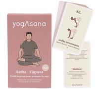 Extension de 44 Cartes pour Yogasana Yang - Yoga Hatha Vinyasa - Nouvelles Postures illustrées - Salutations au Soleil et à la Lune incluses - 12 Nouvelles séquences de Yoga - Tous Niveaux